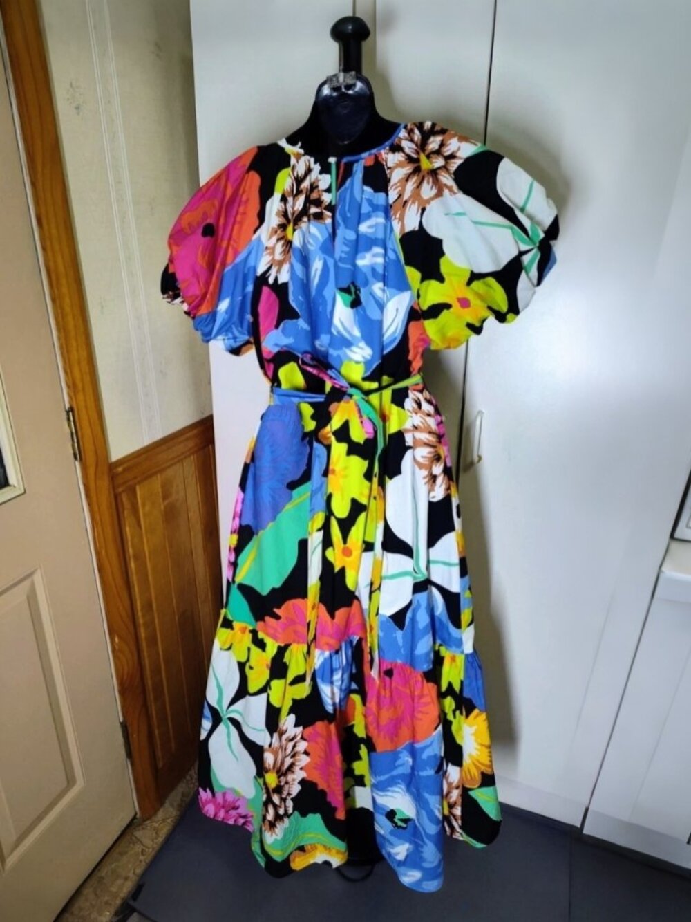NWT Christopher John Rogers High Low Dress Floral Size Medium